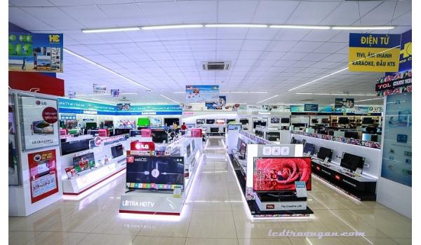 Led thanh nhôm chạy điện 220V giải pháp cho những trung tâm thương mại