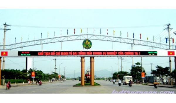 Module p16 3 màu hàng công ty chất lượng cao-Led Trường An