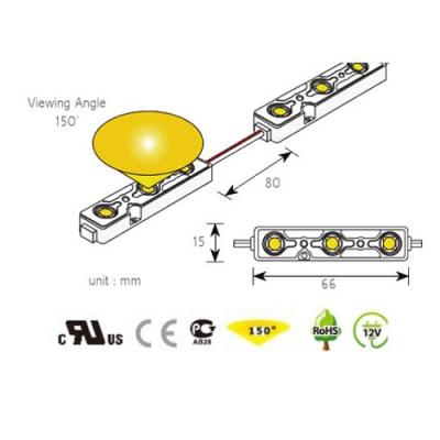 Led Hắt 3 Bóng GOQ Hàn Quốc - Led Module Samsung Cao cấp